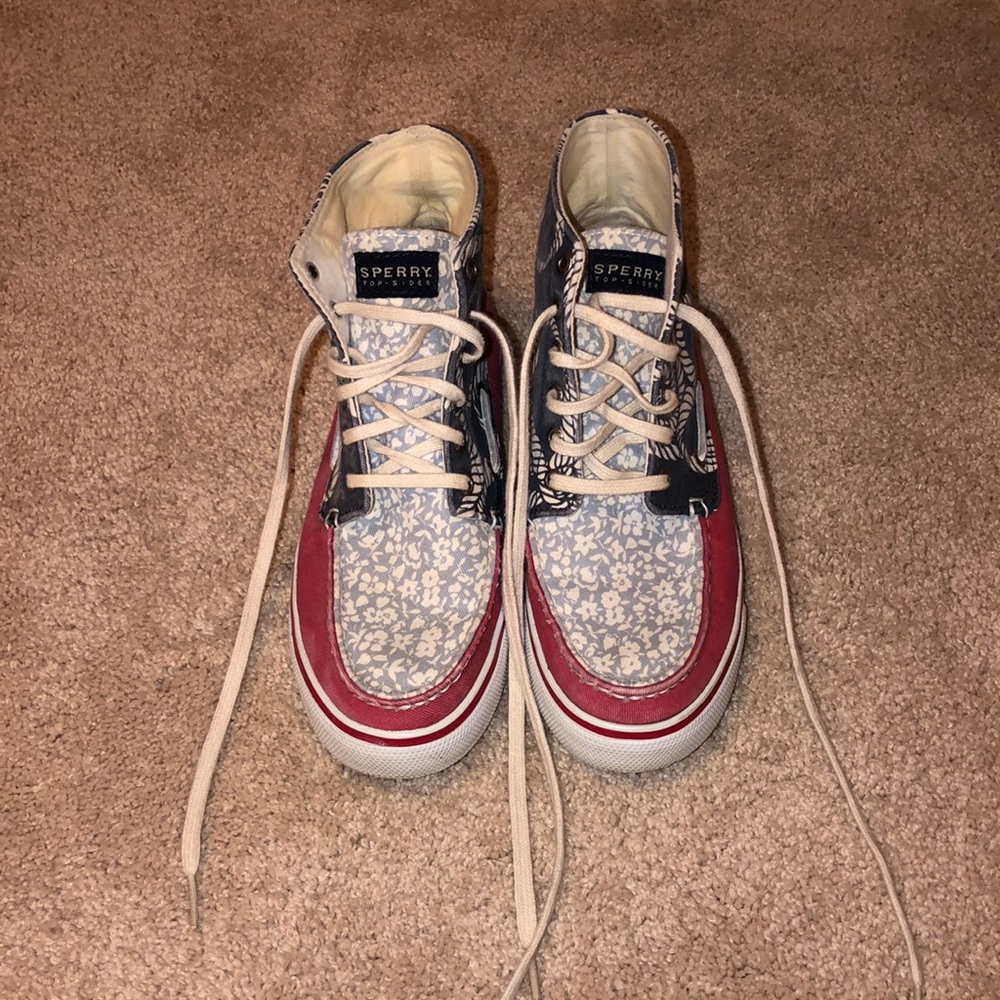 Sperry High Top Sneakers/Boat Shoes